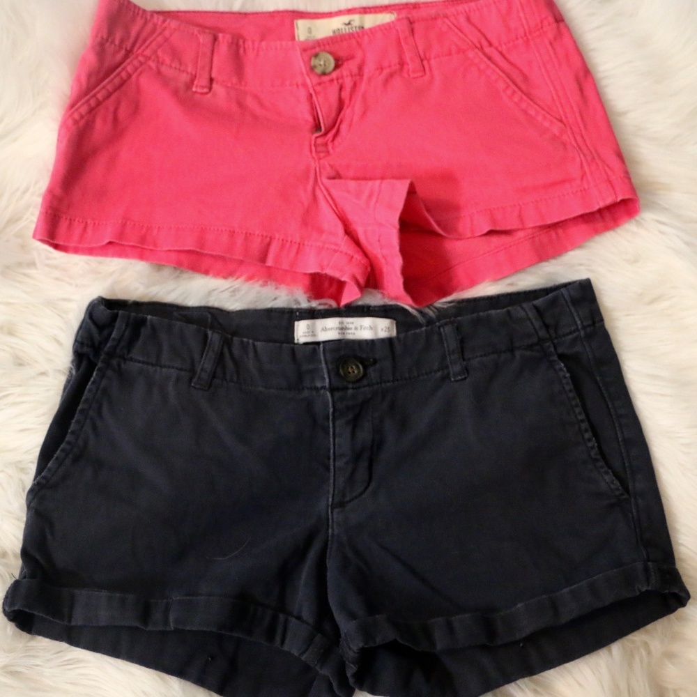 Hollister and Abercrombie & Fitch Shorts Bundle 0